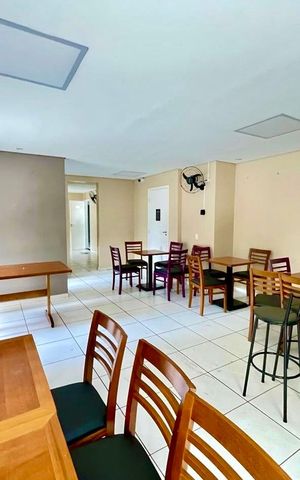 Apartamento à venda com 39m², 2 quartos e 1 vaga Apartamento à venda com 39m², 2 quartos e 1 vagaÁrea comum - Salão de festas