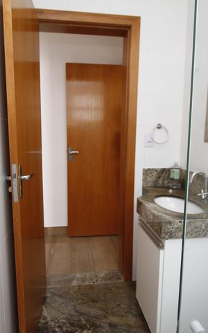 Apartamento para alugar com 130m², 3 quartos e 4 vagasBanheiro Social