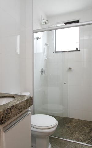 Apartamento para alugar com 130m², 3 quartos e 4 vagasBanheiro Social