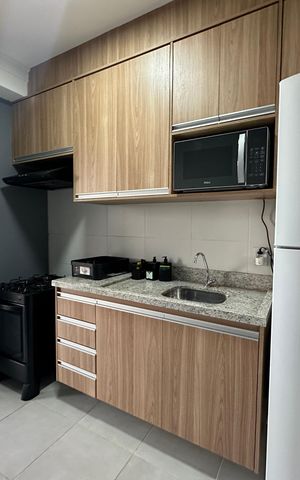 Apartamento para alugar com 36m², 1 quarto e 1 vaga Apartamento para alugar com 36m², 1 quarto e 1 vagaCozinha