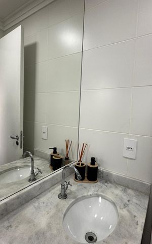 Apartamento para alugar com 36m², 1 quarto e 1 vaga Apartamento para alugar com 36m², 1 quarto e 1 vagaBanheiro