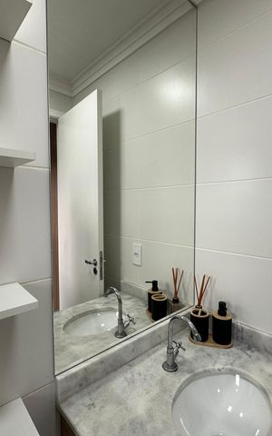 Apartamento para alugar com 36m², 1 quarto e 1 vaga Apartamento para alugar com 36m², 1 quarto e 1 vagaBanheiro