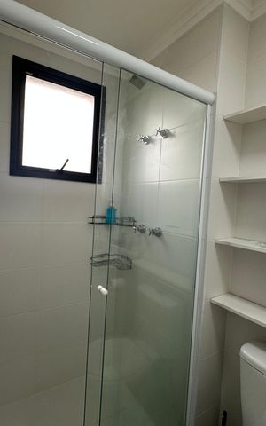 Apartamento para alugar com 36m², 1 quarto e 1 vaga Apartamento para alugar com 36m², 1 quarto e 1 vagaBanheiro