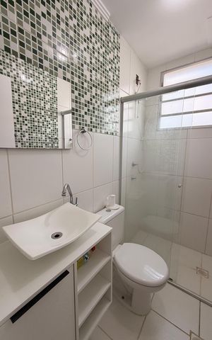 Apartamento à venda com 51m², 2 quartos e 1 vagaBanheiro Social