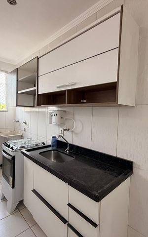 Apartamento à venda com 51m², 2 quartos e 1 vagaCozinha
