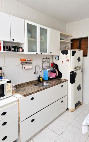 Casa de condomínio para alugar com 50m², 1 quarto e sem vagaCozinha