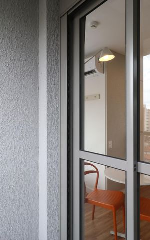 Studio à venda com 21m², 1 quarto e sem vagaVaranda