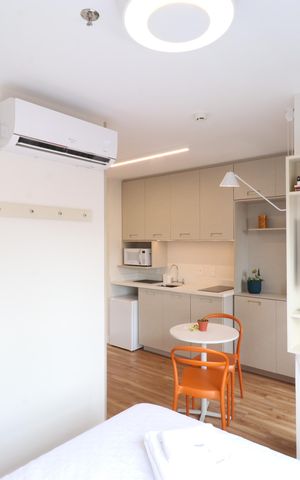 Studio à venda com 21m², 1 quarto e sem vagaSala/Quarto
