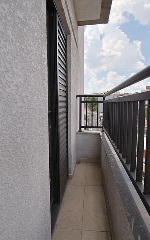 Apartamento para alugar com 42m², 2 quartos e sem vagaVaranda