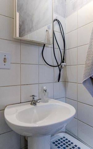 Studio à venda com 27m², 1 quarto e sem vaga Studio à venda com 27m², 1 quarto e sem vagaBanheiro