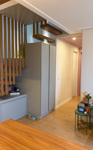 Apartamento à venda com 104m², 2 quartos e 1 vaga Apartamento à venda com 104m², 2 quartos e 1 vagaCorredor