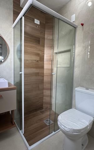 Apartamento para alugar com 50m², 1 quarto e 1 vaga Apartamento para alugar com 50m², 1 quarto e 1 vagaBanheiro