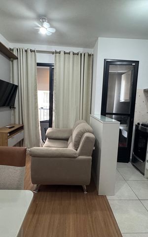 Apartamento à venda com 40m², 2 quartos e 1 vagaSala/Cozinha