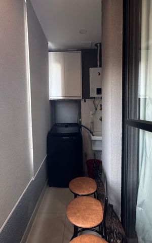Apartamento à venda com 40m², 2 quartos e 1 vagaSacada
