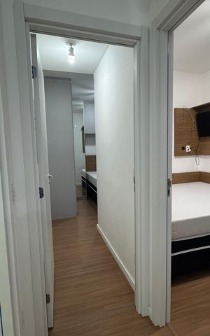 Apartamento à venda com 40m², 2 quartos e 1 vagaCorredor