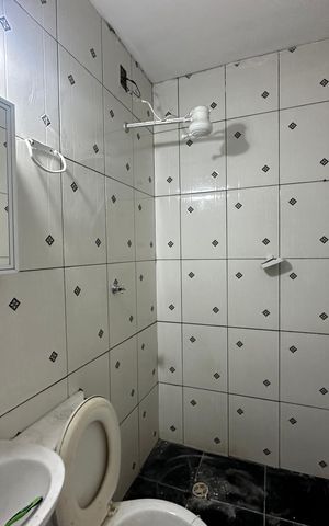 Casa para alugar com 40m², 1 quarto e sem vaga Casa para alugar com 40m², 1 quarto e sem vagaBanheiro