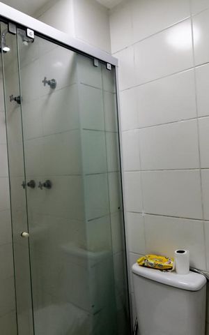 Apartamento para alugar com 49m², 2 quartos e 1 vaga Apartamento para alugar com 49m², 2 quartos e 1 vagaBanheiro