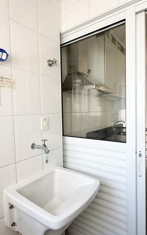 Apartamento para alugar com 87m², 3 quartos e 2 vagas Apartamento para alugar com 87m², 3 quartos e 2 vagasÁrea de Serviço