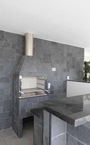 Studio à venda com 33m², 1 quarto e sem vagaChurrasqueira