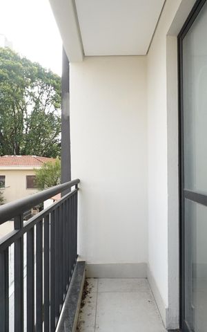 Studio à venda com 31m², 1 quarto e sem vagaVaranda