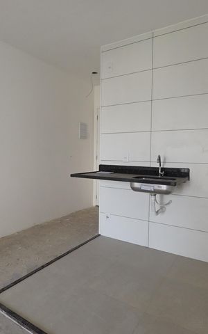 Studio à venda com 26m², 1 quarto e 1 vagaCozinha