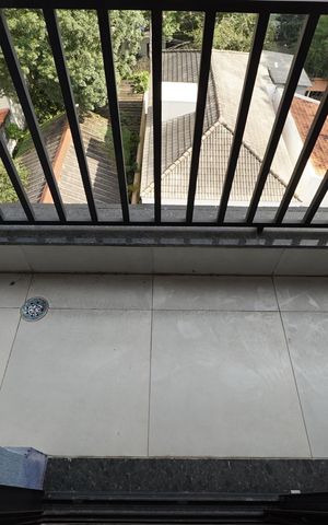 Studio à venda com 26m², 1 quarto e 1 vagaVaranda