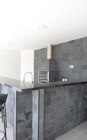 Studio à venda com 26m², 1 quarto e 1 vagaChurrasqueira