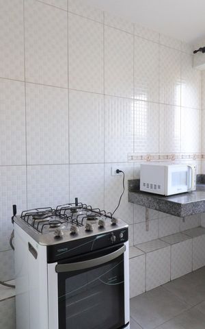 Apartamento para alugar com 44m², 2 quartos e 1 vagaÁrea comum - Salão de festas