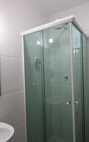 Casa de condomínio à venda com 90m², 3 quartos e 1 vagaBanheiro social 