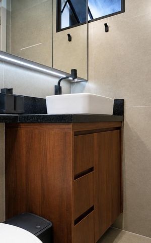 Studio para alugar com 35m², 1 quarto e sem vaga Studio para alugar com 35m², 1 quarto e sem vagaBanheiro