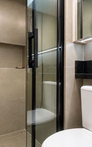 Studio para alugar com 35m², 1 quarto e sem vaga Studio para alugar com 35m², 1 quarto e sem vagaBanheiro