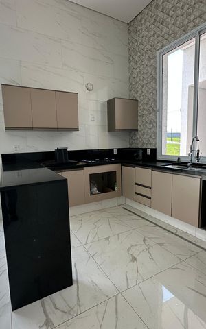 Casa de condomínio para alugar com 262m², 4 quartos e 4 vagas Casa de condomínio para alugar com 262m², 4 quartos e 4 vagasCozinha