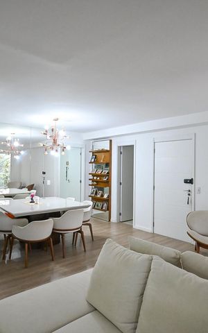 Apartamento para alugar com 125m², 3 quartos e 2 vagasSala