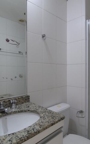 Apartamento à venda com 60m², 2 quartos e 1 vagaBanheiro Social