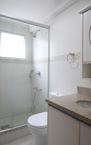 Apartamento para alugar com 91m², 2 quartos e 2 vagasBanheiro da Suíte 1
