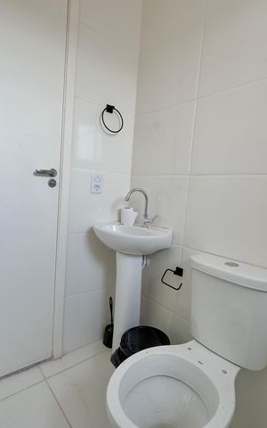 Apartamento para alugar com 55m², 2 quartos e 1 vaga Apartamento para alugar com 55m², 2 quartos e 1 vagaBanheiro 2