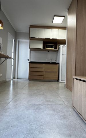 Studio para alugar com 28m², 1 quarto e sem vaga
