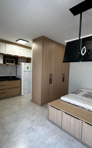 Studio para alugar com 28m², 1 quarto e sem vaga Studio para alugar com 28m², 1 quarto e sem vagaStudio