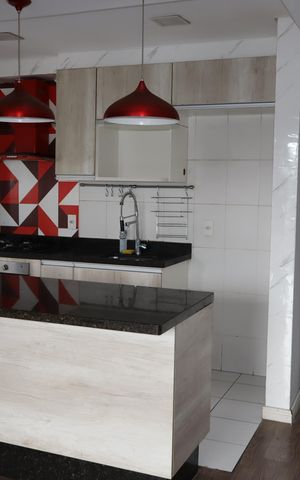 Apartamento para alugar com 63m², 2 quartos e 1 vagaCozinha
