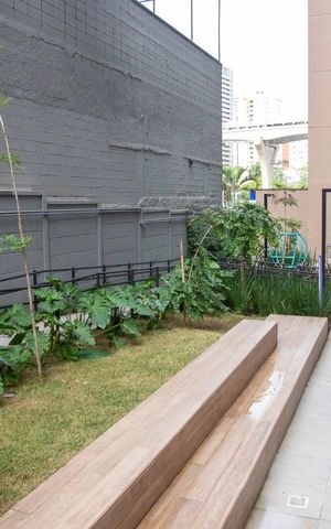 Studio para alugar com 27m², 1 quarto e sem vaga