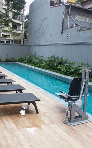Studio para alugar com 27m², 1 quarto e sem vaga
