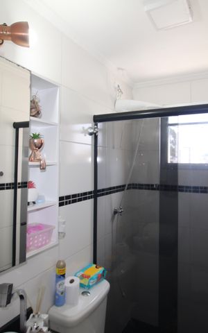 Apartamento à venda com 53m², 2 quartos e 2 vagasBanheiro