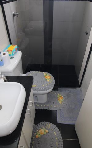 Apartamento à venda com 53m², 2 quartos e 2 vagasBanheiro