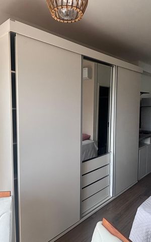Studio para alugar com 24m², 1 quarto e sem vaga