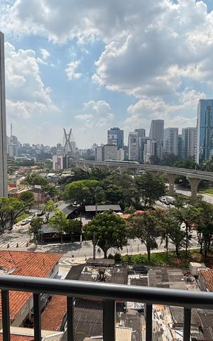 Studio para alugar com 24m², 1 quarto e sem vaga