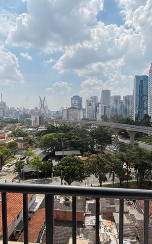 Studio para alugar com 24m², 1 quarto e sem vaga