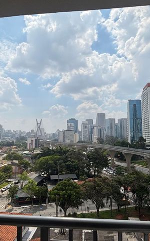 Studio para alugar com 24m², 1 quarto e sem vaga