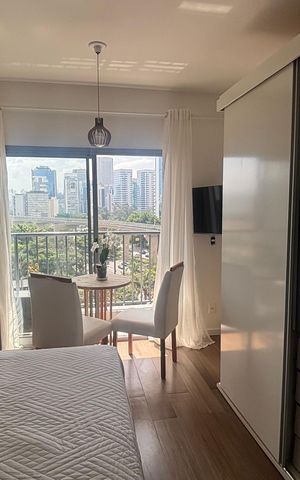Studio para alugar com 24m², 1 quarto e sem vaga