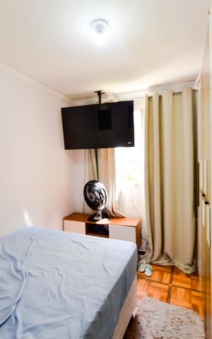 Apartamento à venda com 43m², 2 quartos e 1 vagaQuarto 1