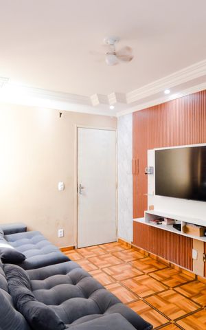 Apartamento à venda com 43m², 2 quartos e 1 vagaSala